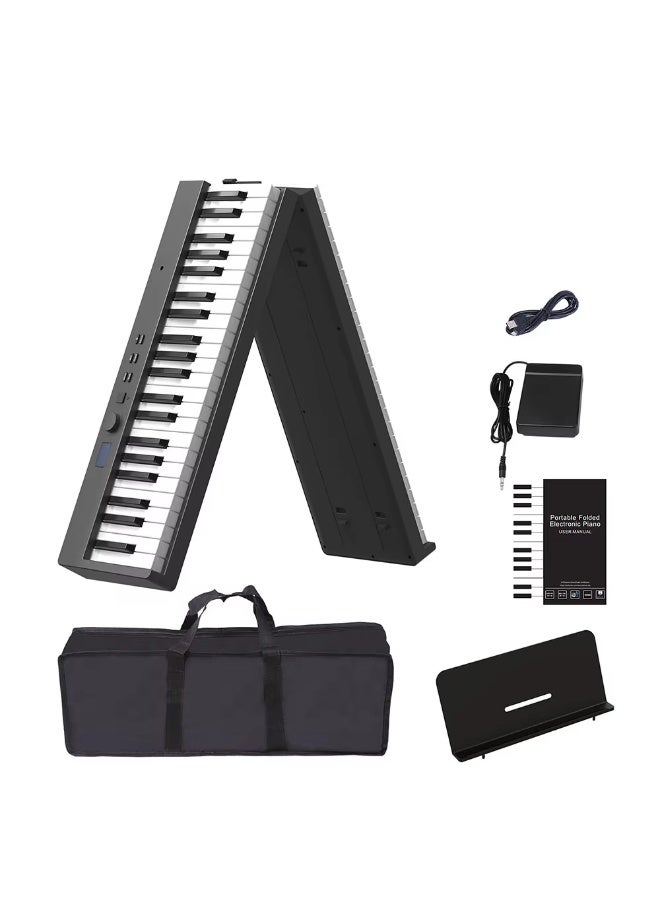 WALALLA Electronic Keyboard 88 Keys Electronic Piano Keyboard Portable Digital Piano With Bag Sustain Pedal - Image 1