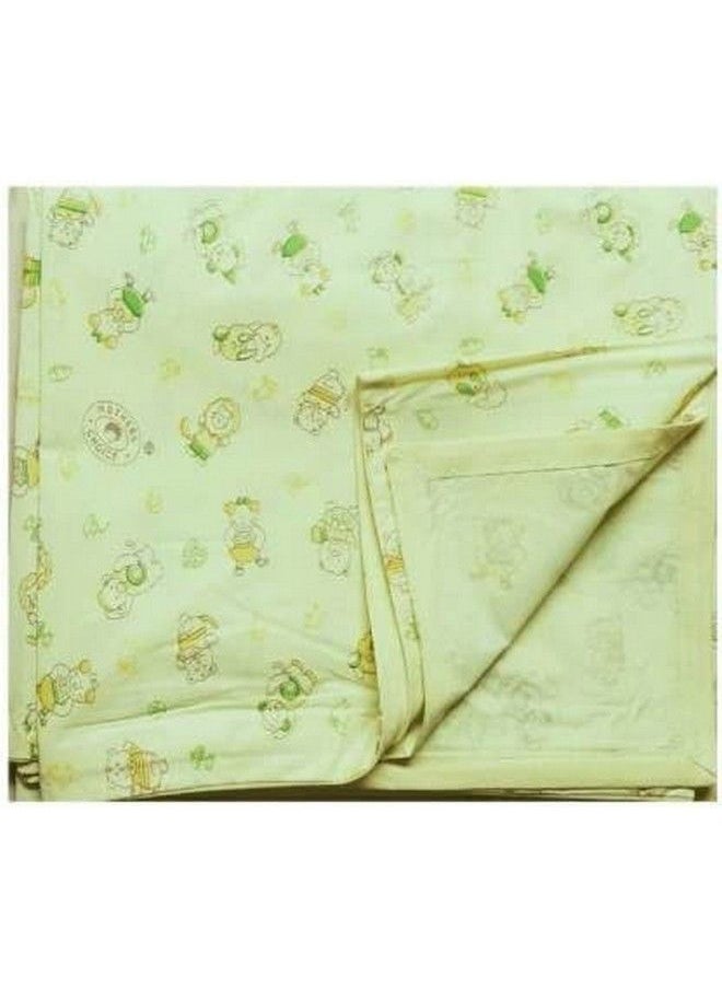 Mothers Choice - King Waterproof Pvc Plastic Mattress Protector Bed Protection Sheet For Baby And Adult 95 X 73 Inchespack Of 1 Yellow - Image 1