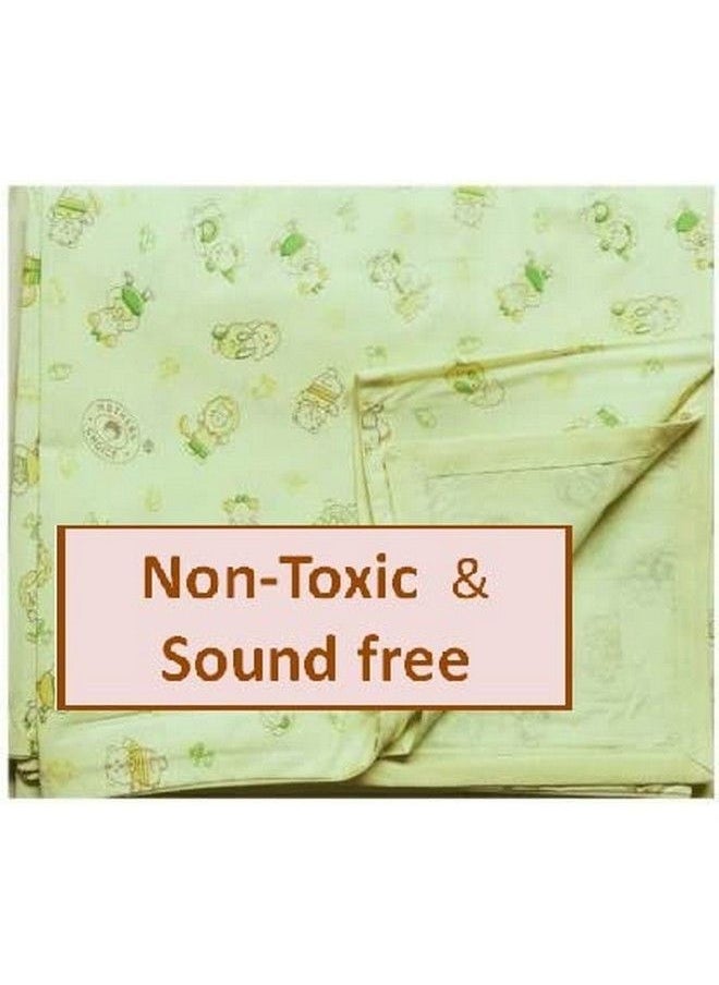 Mothers Choice - King Waterproof Pvc Plastic Mattress Protector Bed Protection Sheet For Baby And Adult 95 X 73 Inchespack Of 1 Yellow - Image 1