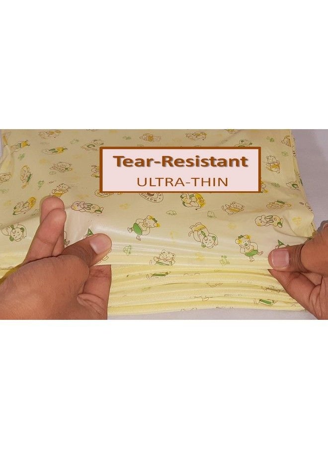Mothers Choice - King Waterproof Pvc Plastic Mattress Protector Bed Protection Sheet For Baby And Adult 95 X 73 Inchespack Of 1 Yellow - Image 1
