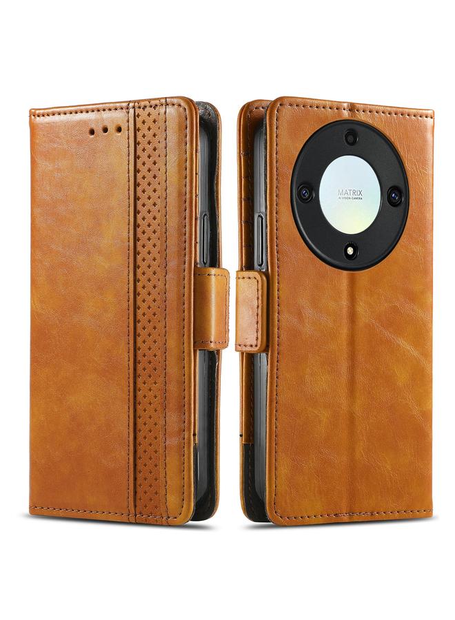 S-TOP Case For Honor X40 CaseNeo Splicing Dual Magnetic Buckle Leather Phone Case - Image 2