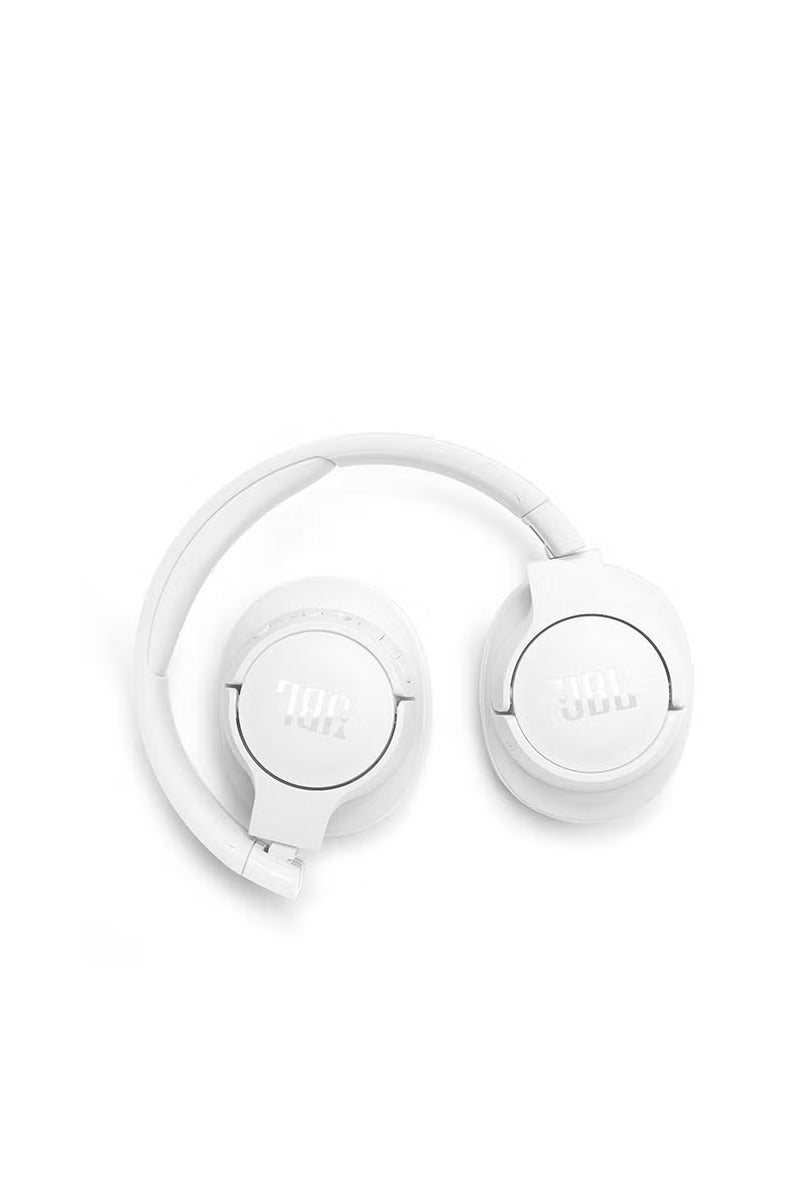 JBL Tune 770NC Adaptive Noise Cancelling Wireless Over-Ear Headphones, Pure Bass Sound, Smart Ambient, Bluetooth 5.3, Le Audio, VoiceAware, 70H Battery, Multi-Point Connect - White, JBLT770NCWH - Image 2