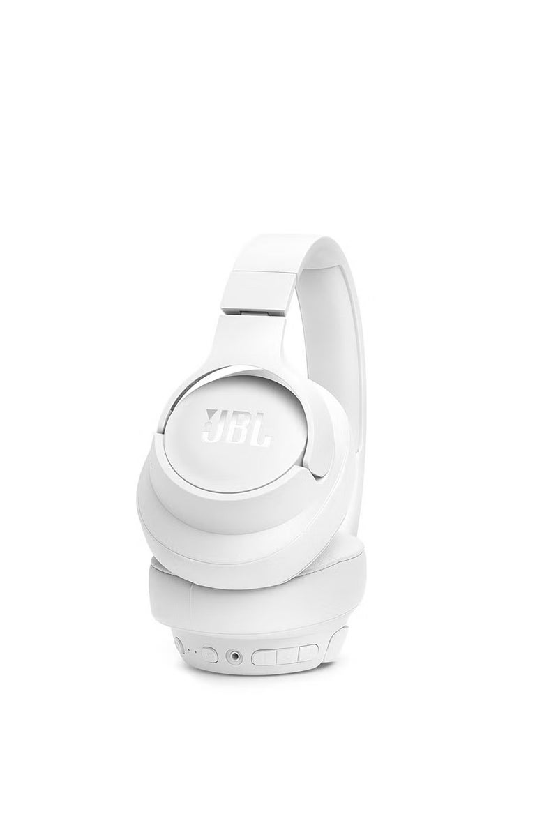 JBL Tune 770NC Adaptive Noise Cancelling Wireless Over-Ear Headphones, Pure Bass Sound, Smart Ambient, Bluetooth 5.3, Le Audio, VoiceAware, 70H Battery, Multi-Point Connect - White, JBLT770NCWH - Image 3