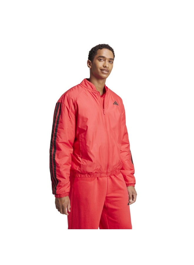 Adidas adidas ESS 3S INS B J Red 0 JACKETS for Men - XS  - Image 4