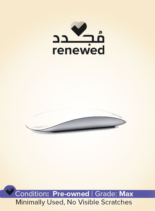 Apple Renewed - Magic Mouse 2 Wireless And Rechargeable Bluetooth white - Image 1