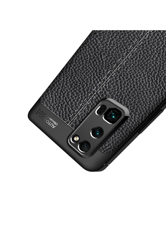 اس-توب جراب لهاتف Huawei Honor 30 Pro مصنوع من مادة TPU الليتشي المقاومة للصدمات - Image 4