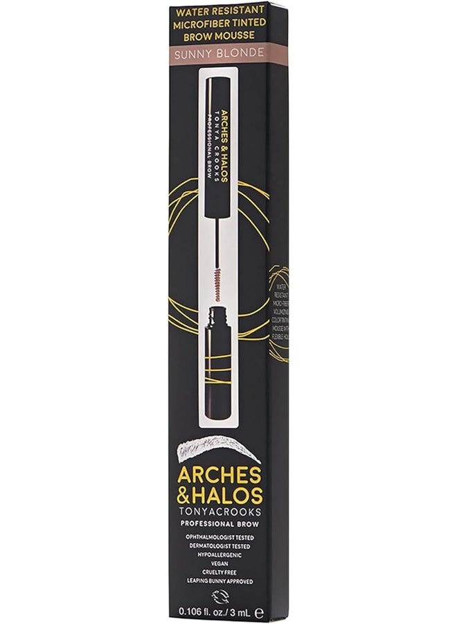 Arches & Halos موس الحواجب الملون من أرشيز & هالوز بميكروفايبر بلون أشقر مشمس، 0.11 أونصة - Image 4