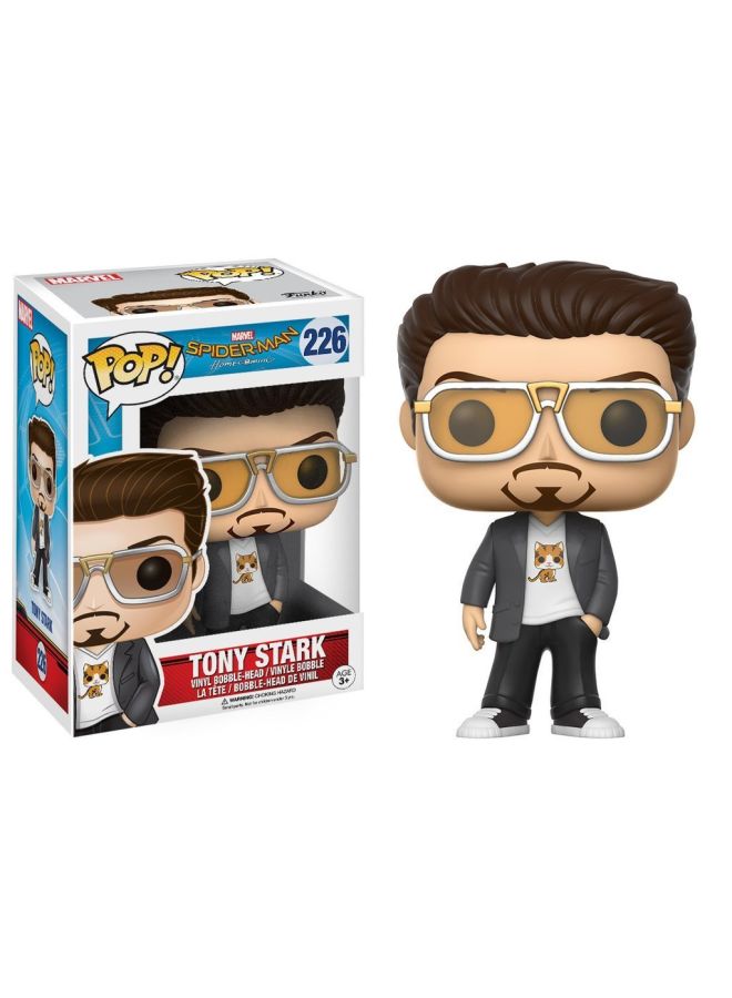 NIBEMINENT Marvel - Pop Movies Spider-Man Tony Stark Figure 3.5inch