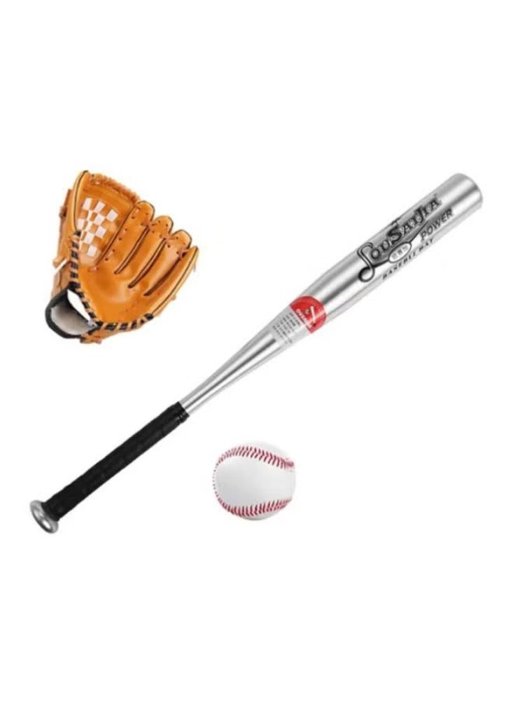 Dreamzon 3-Piece Baseball Bat,Glove And Ball Set 24inch  - Image 1