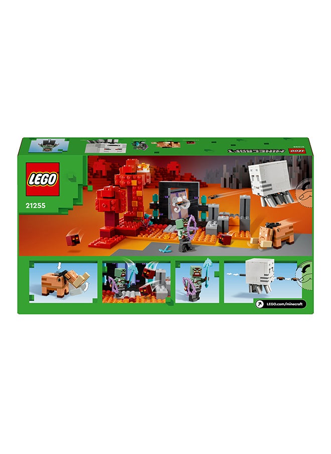 LEGO 21255 Minecraft The Nether Portal Ambush Adventure Set, Building Toy For Kids And Gamers With Battle Scenes And Iconic Characters, Gift For Boys And Girls 8 Years Old And Over (352 Pieces)  - Image 3