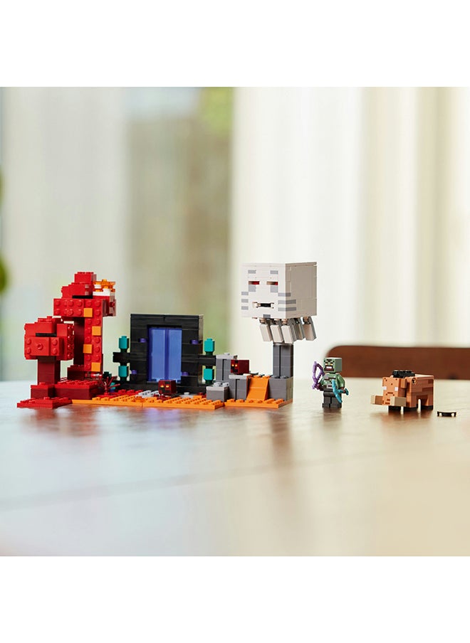 LEGO 21255 Minecraft The Nether Portal Ambush Adventure Set, Building Toy For Kids And Gamers With Battle Scenes And Iconic Characters, Gift For Boys And Girls 8 Years Old And Over (352 Pieces)  - Image 5