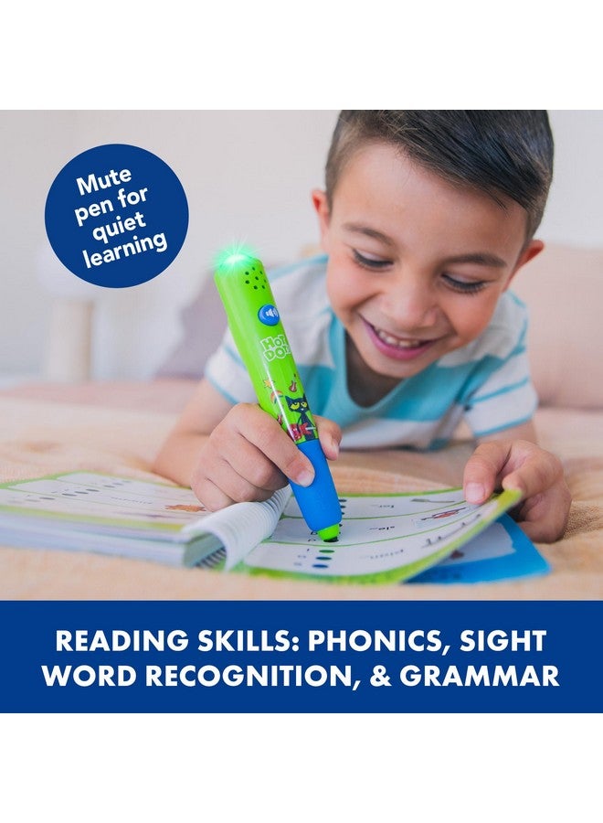 Educational Insights Hot Dots Pete The Cat Kindergarten Reading & Math Workbook, Includes 200 Activites, Reading Games for Kids Ages 5+ - Image 5