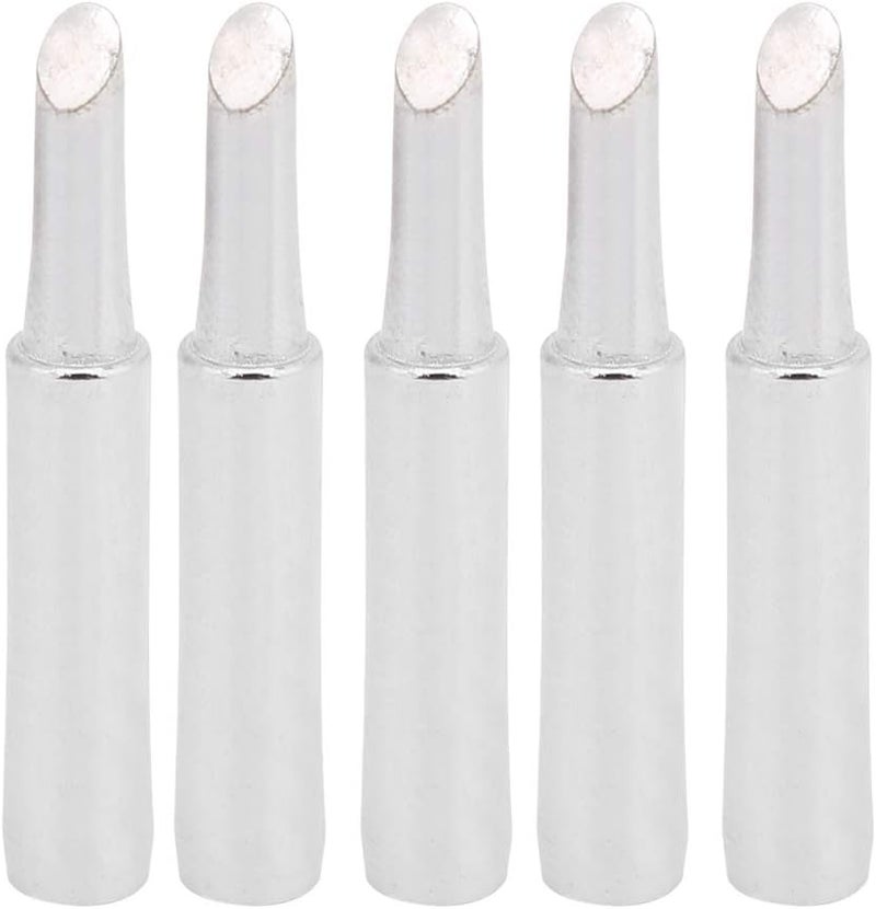 Soldering Iron Tips 5 Pcs 900M - T Steel 4C for Lead-Free Soldering 200-480°C - High Durability, Easy Installation, for Electronics and Circuits - Image 1