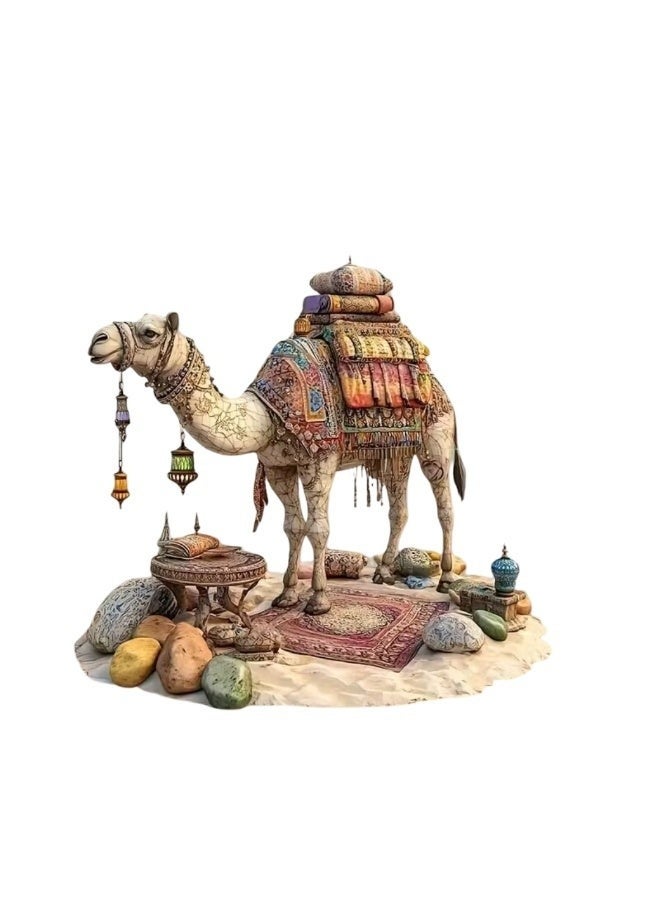 Classic Acrylic Crystal Camel Decoration Culture Desert Theme - Image 1