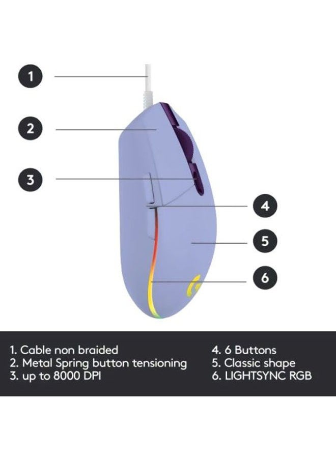 Generic - ماوس الألعاب السلكي LightSync - Image 1