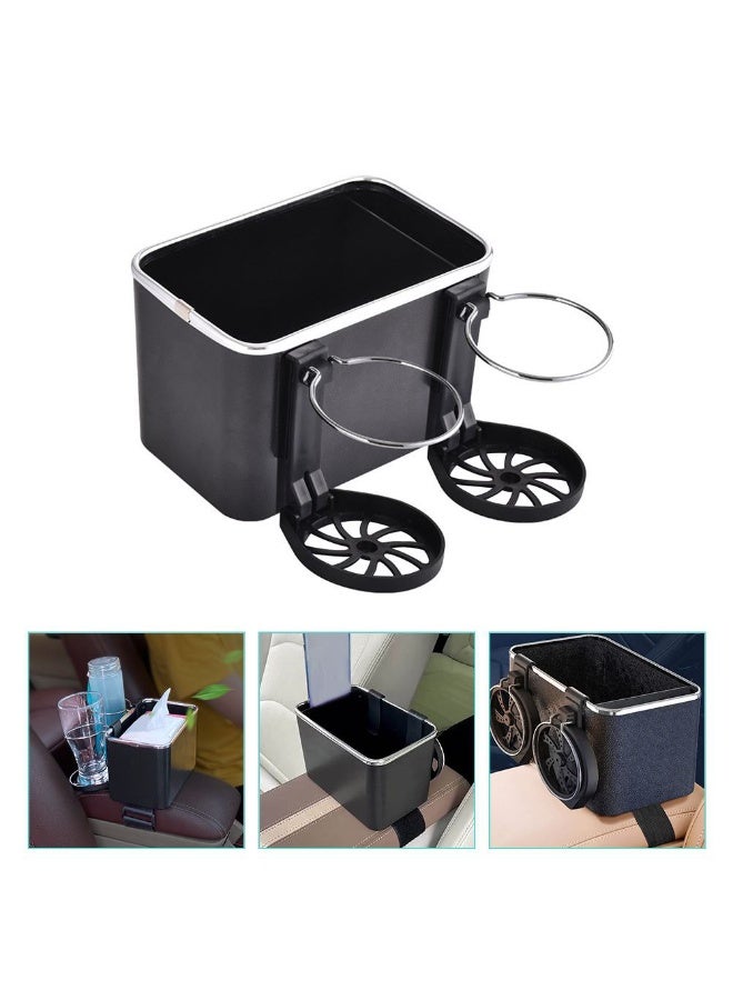 2pcs Car Seat Gap Organizer – Flexible Universal Seat Crevice Storage Box – Premium Catch-All Bin for Phone, Wallet & Keys – Fits Most Vehicles. - Image 2