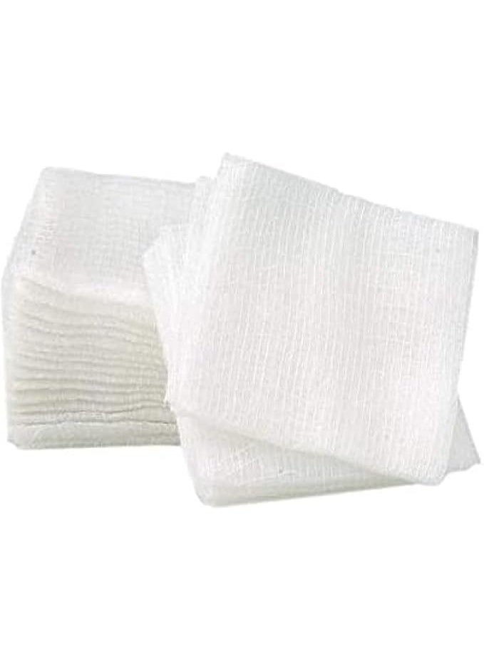 Safecare Non-Woven Swabs, 10cm x 10cm, 4-Ply, Soft & Absorbent Gauze Pads for Wound Care & First Aid, 100 Pieces - Image 1