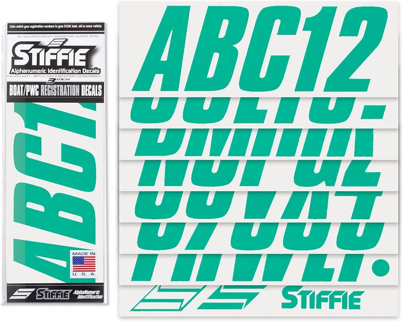 STIFFIE Shift Sea Teal ID Kit for Boats - Image 2