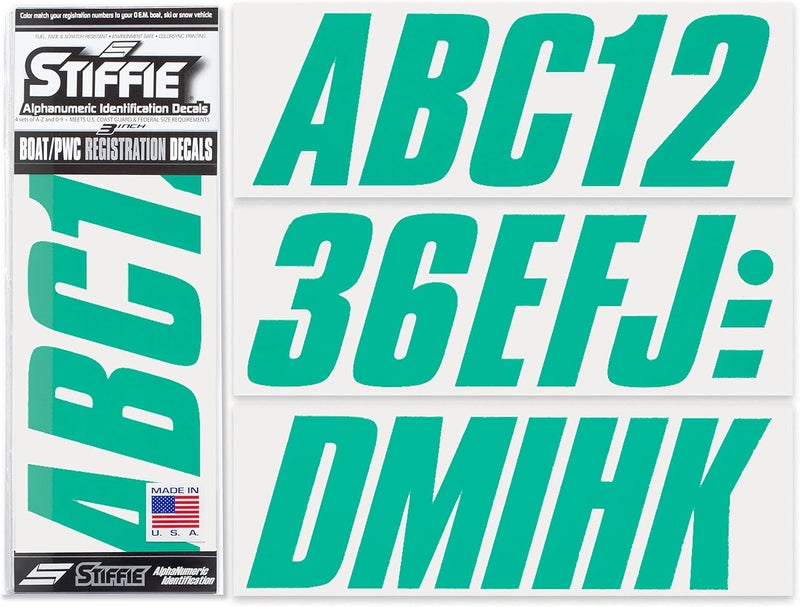 STIFFIE Shift Sea Teal ID Kit for Boats - Image 1