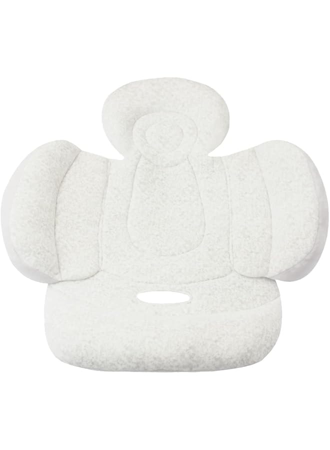 KAKIBLIN Baby Stroller Cushion Soft Baby Stroller Liner Pram Head And Body Support Cushion Washable Baby Stroller Padding Head Support Pillow For Newborn Gray - Image 1