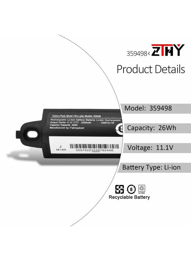 ZTHY 359498 Battery Replacement for Bose SoundLink III 330107 359498 359495 330105 330105A 330107A 0330107 Bose soundlink Mobile Speaker II 404600 11.1V 2330mAh 26Wh - Image 2