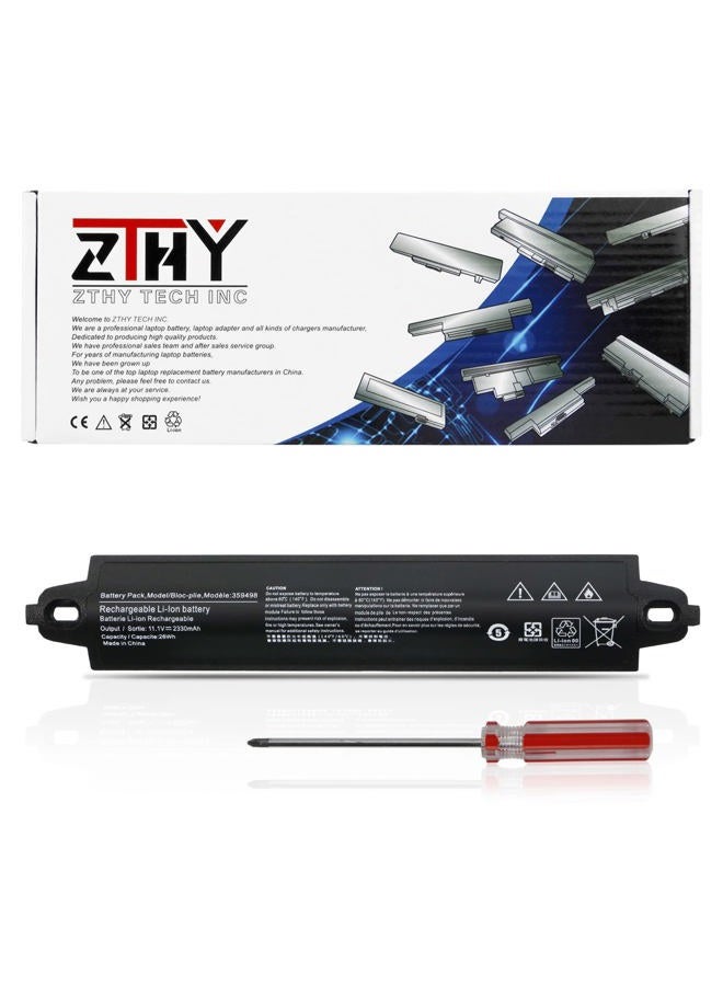 ZTHY 359498 Battery Replacement for Bose SoundLink III 330107 359498 359495 330105 330105A 330107A 0330107 Bose soundlink Mobile Speaker II 404600 11.1V 2330mAh 26Wh - Image 1
