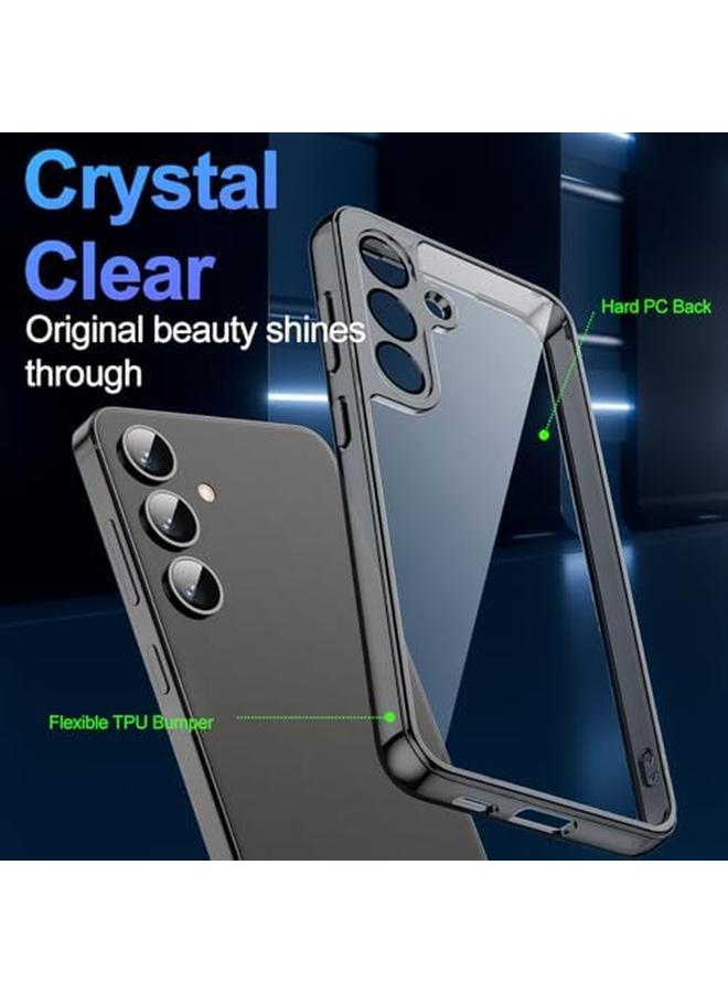 erorex In 1 2 Pack Tempered Glass Screen Protector For Samsung Galaxy A35 5G 2 Pack Lens Protector With Ultra Slim Shockproof Bumper Case Premium Film Shockproof Case Friendly 9H Hardness  - Image 3