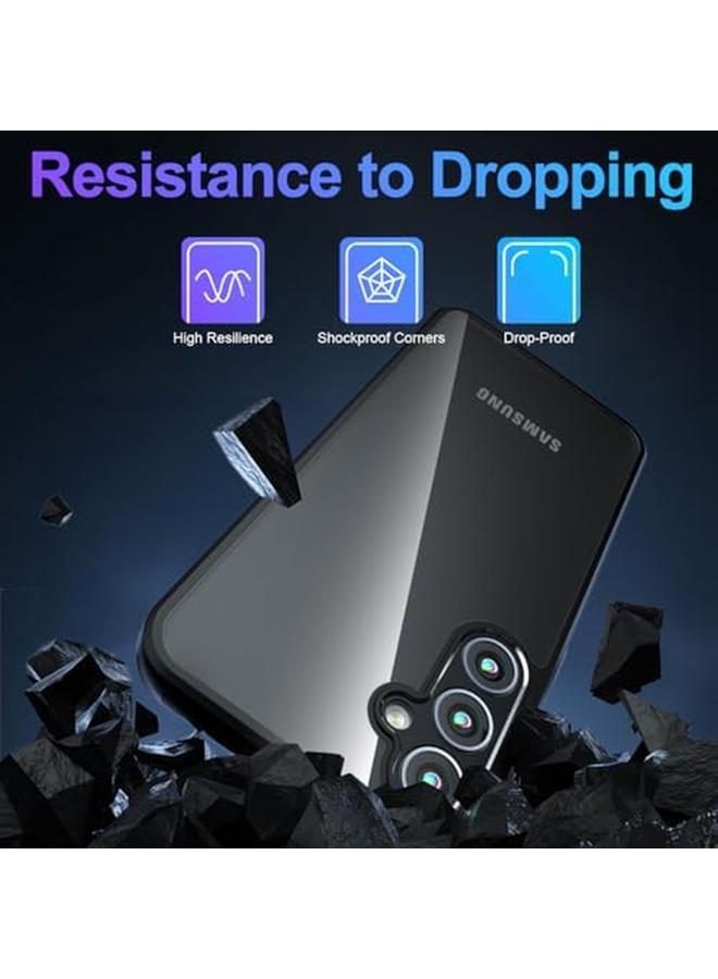 erorex In 1 2 Pack Tempered Glass Screen Protector For Samsung Galaxy A35 5G 2 Pack Lens Protector With Ultra Slim Shockproof Bumper Case Premium Film Shockproof Case Friendly 9H Hardness  - Image 4