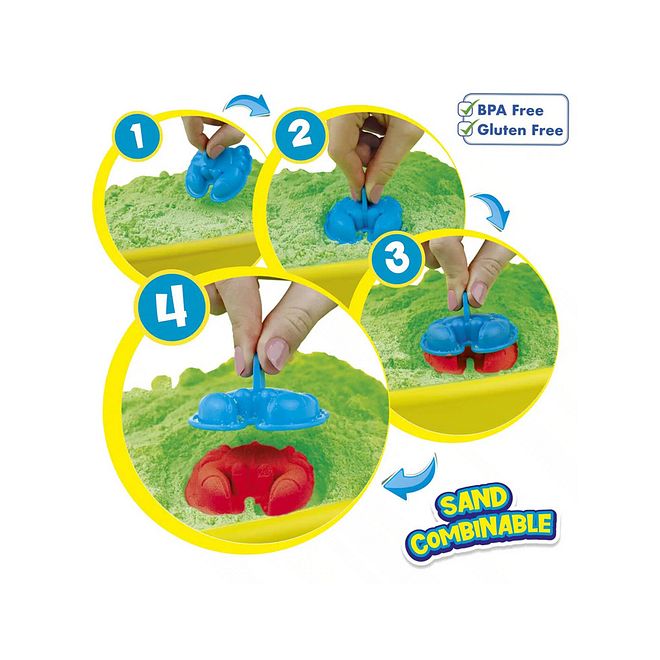 Craze Magic Sand Starter Can - 85g, Assorted Colors, Creative Play for Coordination and Motor Skills, Ages 3 Years+ - Image 2