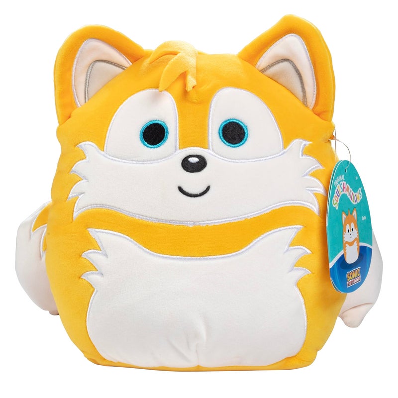 Squishmallows Jazwares Fuzz A Mallows Games SEGA Sonic The Hedgehog Tails 8 Inch SQSG00330 - Image 1