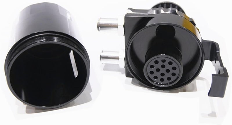 Wivplex Baffled Aluminum Oil Catch Can with Air Filter - Image 4