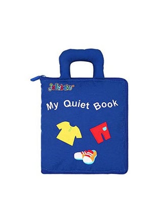 مجموعة كتب Baby Soft Busy Book My Quiet Book للسفر ولعبة Montessori الحسية التعليمية، 10 أنشطة تعليمية لمرحلة ما قبل المدرسة للأطفال الصغار من سن 1 إلى 3 سنوات، الأولاد والبنات (أزرق) - pzsku/ZFC58FFDBD2784D4A7D12Z/45/_/1692170311/7dcaf985-98a1-42f7-8e5a-57ae9e4942bc