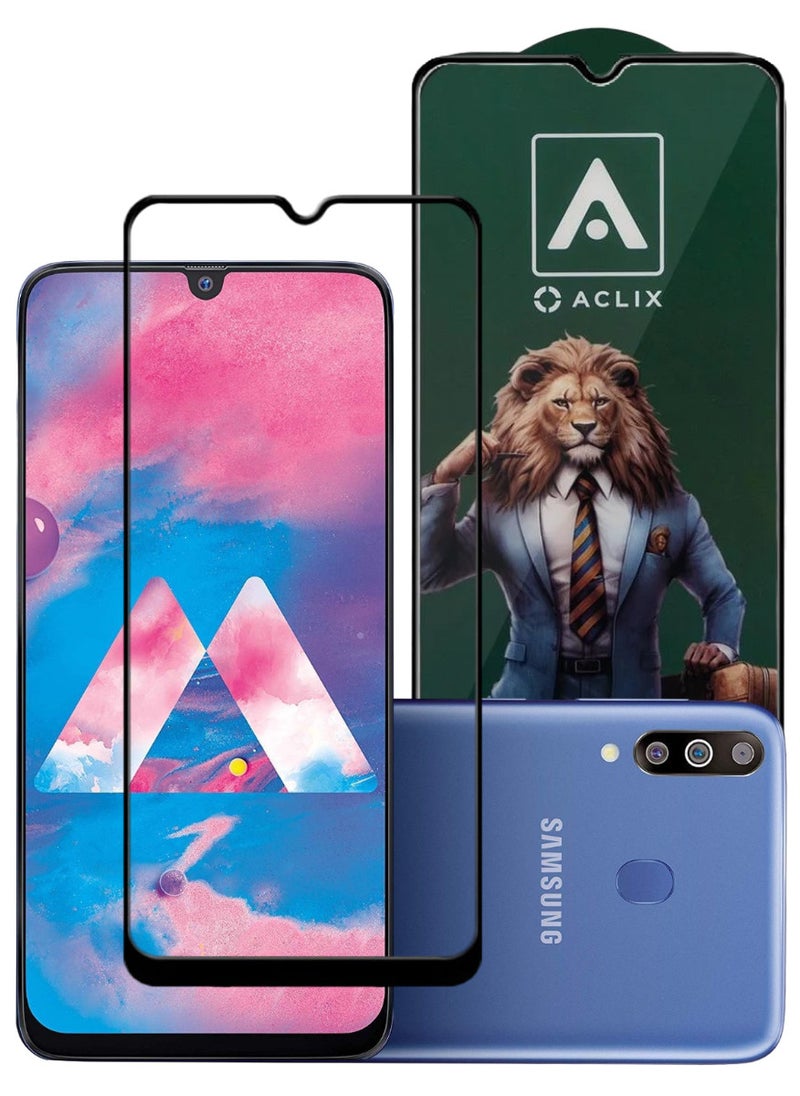 ACLIX Antistatic ESD Dustproof Premium Quality High Definition Tempered Glass Screen Protector Designed For Samsung Galaxy M30 - Image 1