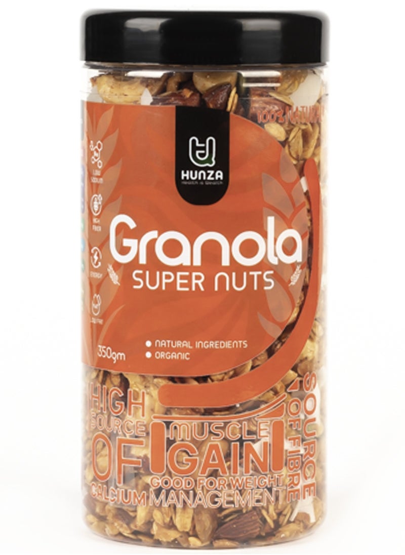 hunza "Premium Granola with Nuts | 350g by hunza "  - Image 1