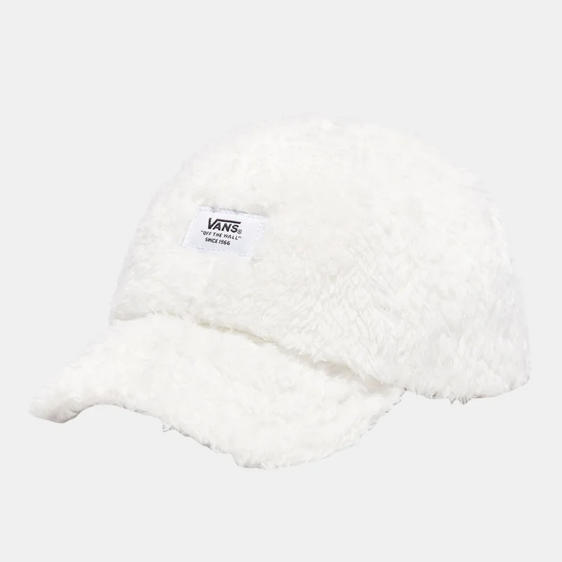 VANS White Delin Curved Bill Jockey Cap  | Best Price UAE