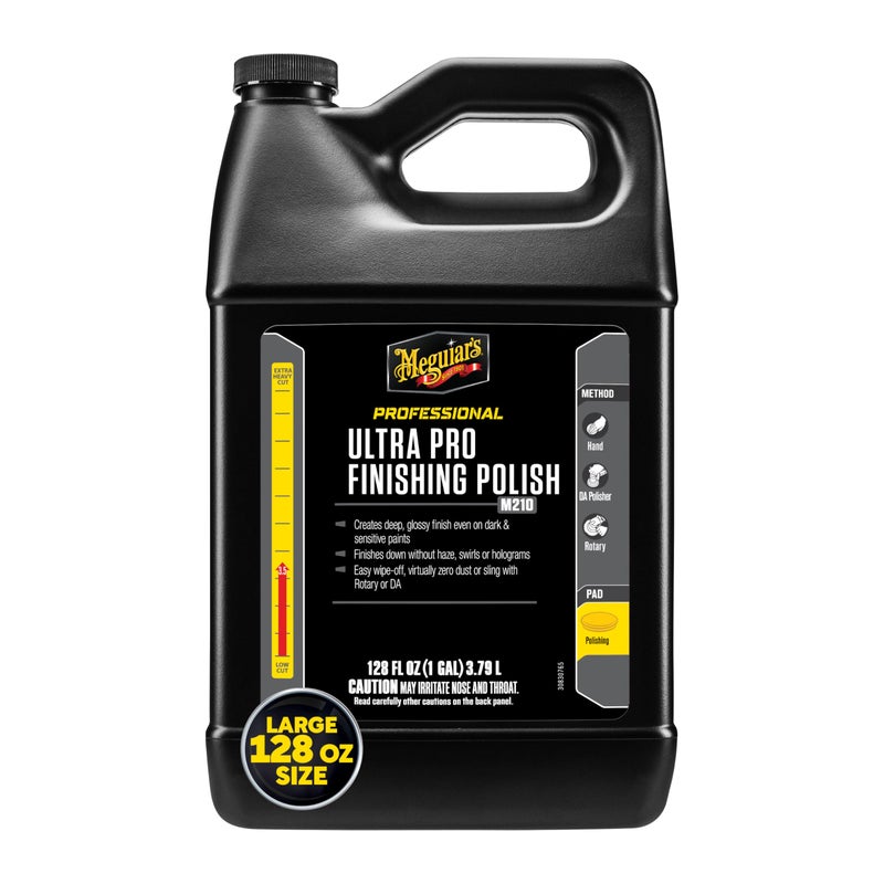Meguiars M211 Mirror Glaze Ultra Pro Finishing Polish 1 Gallon Container