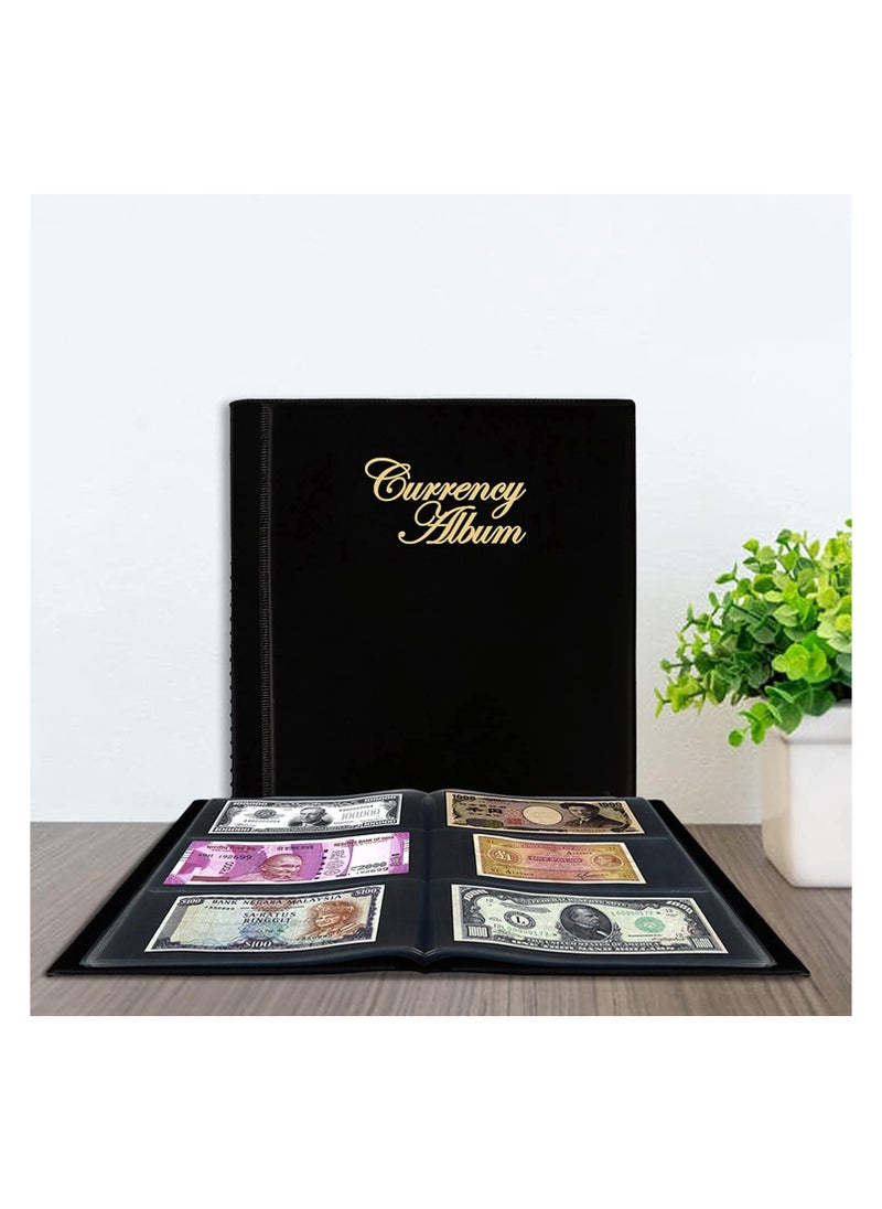 Mahogany Life Mahogany Life Currency Note Collection Album with Leather Cover (102 Pockets)  - Image 1