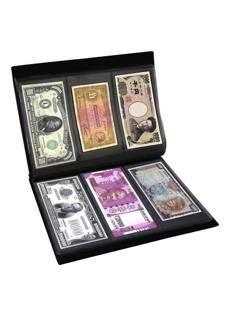 Mahogany Life Mahogany Life Currency Note Collection Album with Leather Cover (102 Pockets)  - Image 5