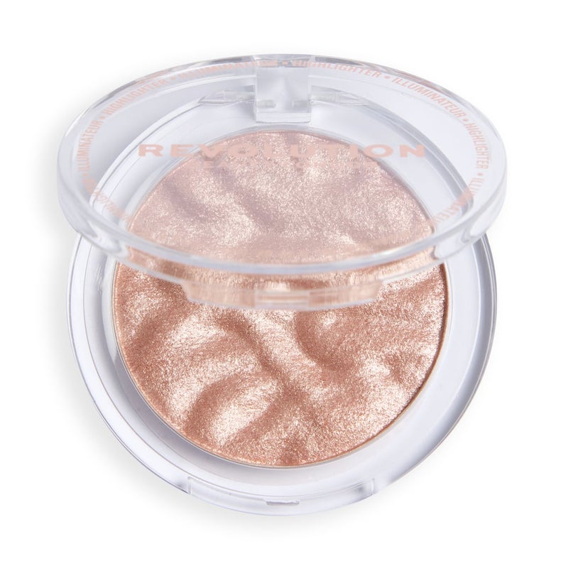 Revolution Reloaded Talc-Free Powder Highlighter – Bold Bloom - Image 1
