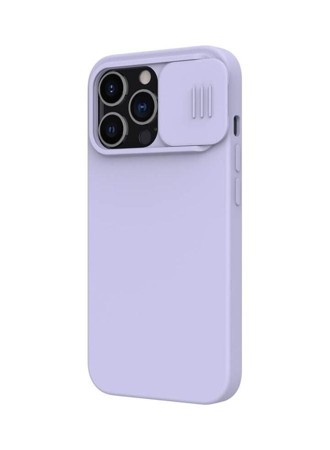 Nillkin CamShield Silky Magnetic Silicone Case For iPhone 14 Pro  - Purple - Image 2