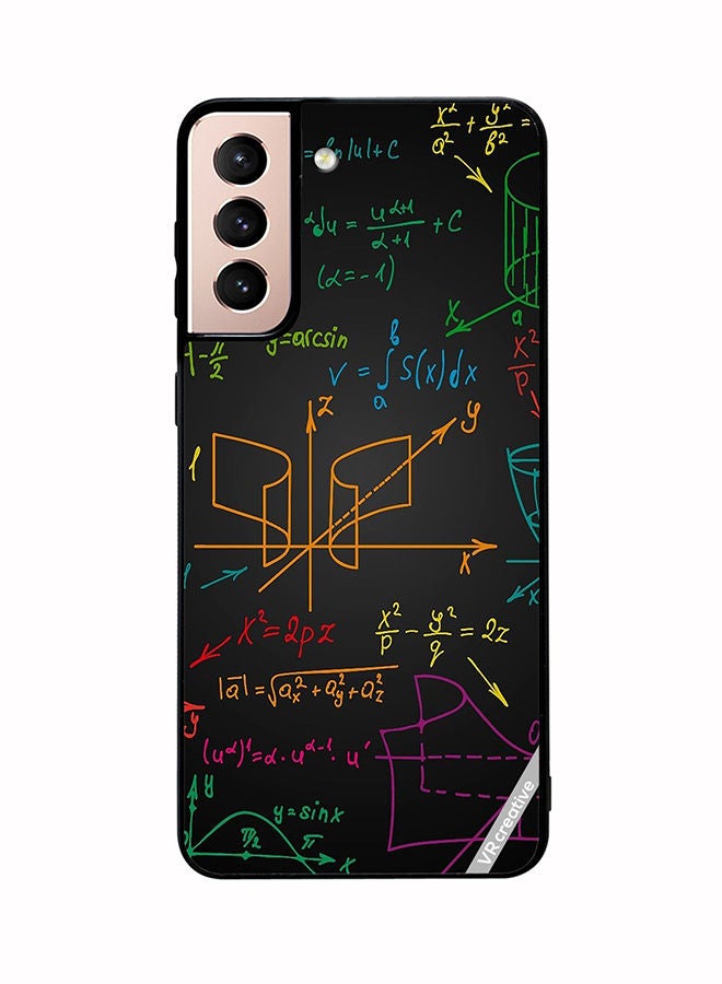 VR CREATIVE Protective Case Cover For Samsung Galaxy S21 Plus 5G Maths Formula Design Multicolour - Image 1