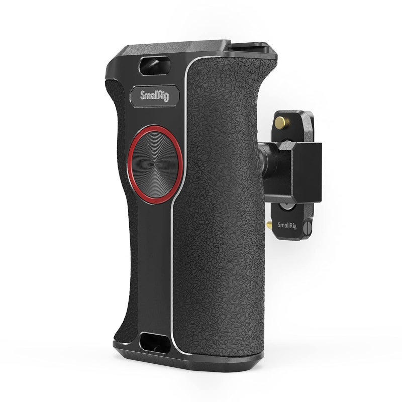 SmallRig Push-Button Rotating NATO Handle, Quick Release Handgrip for DLSR Camera Cage Kit, w/Built-in NATO Rail, Left Side - 3260 - Image 1