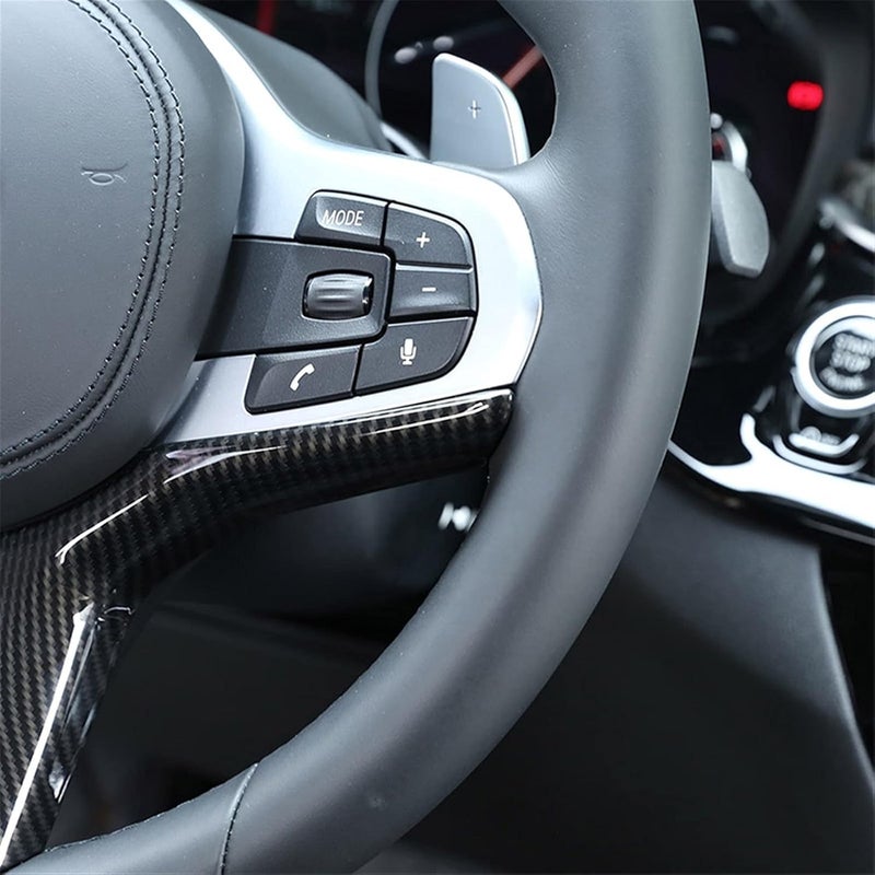 Wivplex Carbon Fiber Style Steering Wheel Cover for BMW X3 G01 - Image 4