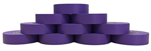 TradeGear Electrical Tape (10PK) Purple Matte – Waterproof, Flame Retardant, Strong Rubber Based Adhesive, UL Listed – Rated for Max. 600V and 80oC Use – Measures 60’ x 3/4" x 0.07" - Image 3