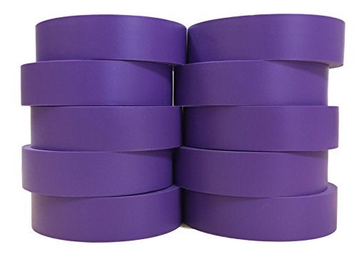 TradeGear Electrical Tape (10PK) Purple Matte – Waterproof, Flame Retardant, Strong Rubber Based Adhesive, UL Listed – Rated for Max. 600V and 80oC Use – Measures 60’ x 3/4" x 0.07" - Image 2
