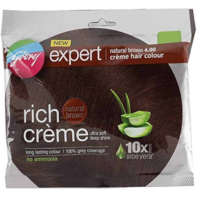 GODREJ EXPERT HAIR COLOUR, BROWN - 20 GM