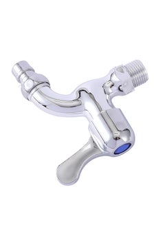 LAWAZIM Plastic Water Tap-Metal - ABS Plastic Lead-Free Leak-Proof Screw-In Water Faucet- Single Handle Water Jug Container Faucet Washing Machine Bibcock Faucet for Safe Drinking Water Applications  - Image 3