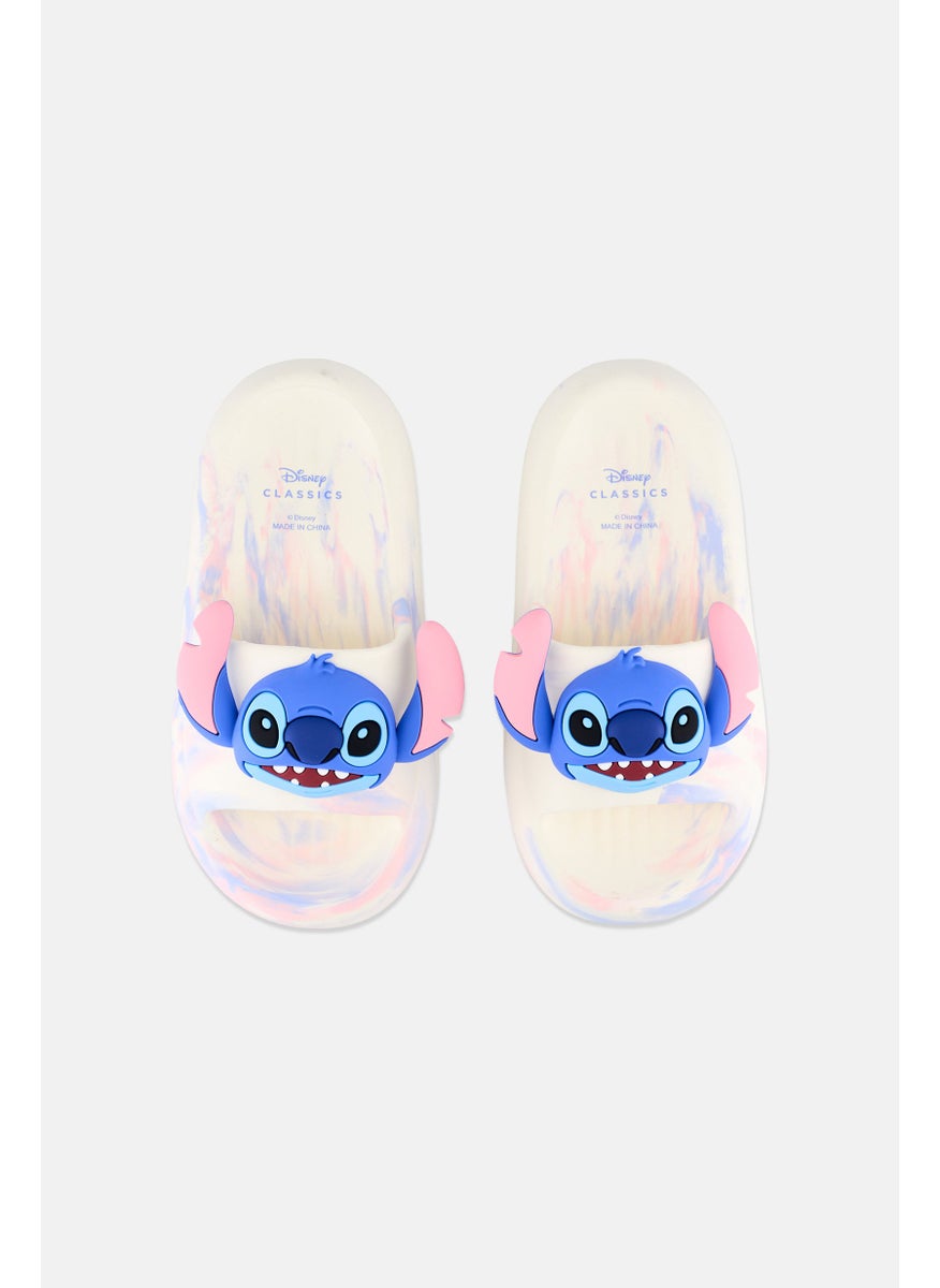 Disney Kids Boy Stitch Slip On Slides, Multicolor  - Image 3