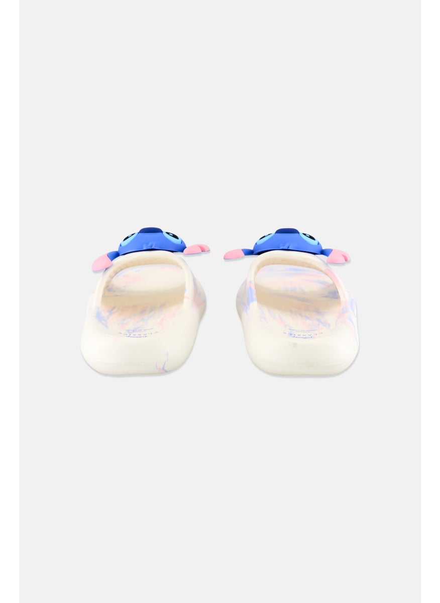 Disney Kids Boy Stitch Slip On Slides, Multicolor  - Image 4