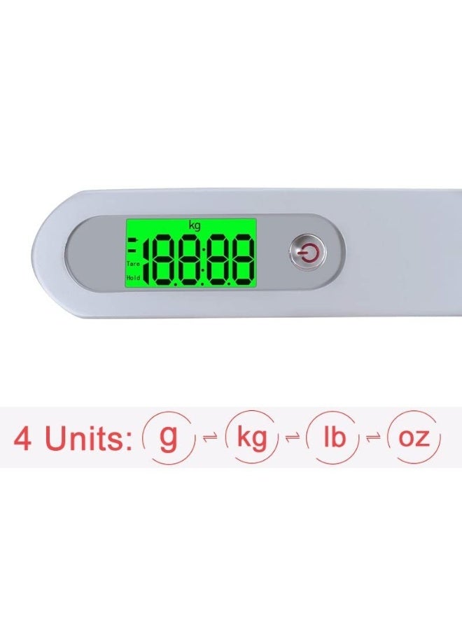 KIZQYN Food Scale Handheld Digital Weighing Scale, Fishing Luggage Scale, Mini, Electronic Hook Scale Kitchen Scale  - Image 2